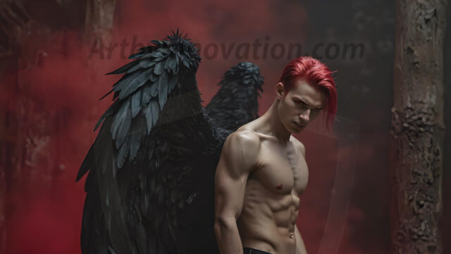 Darkness personified. This AI-generated collection features beautiful, handsome male vampires dressed in elegant black gothic attire — pale, alluring, and eternally dangerous. Set against dark atmospheric nightscapes, gothic architecture, and candlelit chambers, each vampire radiates cold supernatural beauty. Part of the Dark & Legendary Collection. Created using Flux.1 and ComfyUI by © Jeff Dupler | Art by Innovation | https://www.artbyinnovation.com