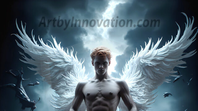 AI male art photos with a fantastical atmosphere. Imagine a Hogwarts School of Witchcraft student, from the Harry Potter series, a handsome, beautiful, and attractive, shirtless young teenage boy, standing firm against a threat. With a detailed Hogwarts castle background, casting a powerful spell, conjuring creatures based on their assigned house crest. From Demonic snakes, powerful lions, fierce badgers, or a murder of Crows. Dementors floating ominously in a cloudy sky, and sparks, shadows, and cinematic lighting, offering an otherworldly vibe.