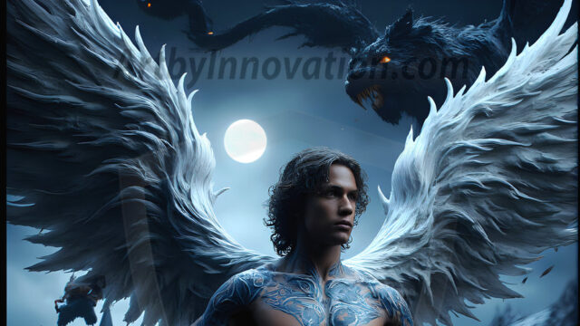 AI male art photos with a fantastical atmosphere. Imagine a Hogwarts School of Witchcraft student, from the Harry Potter series, a handsome, beautiful, and attractive, shirtless young teenage boy, standing firm against a threat. With a detailed Hogwarts castle background, casting a powerful spell, conjuring creatures based on their assigned house crest. From Demonic snakes, powerful lions, fierce badgers, or a murder of Crows. Dementors floating ominously in a cloudy sky, and sparks, shadows, and cinematic lighting, offering an otherworldly vibe.