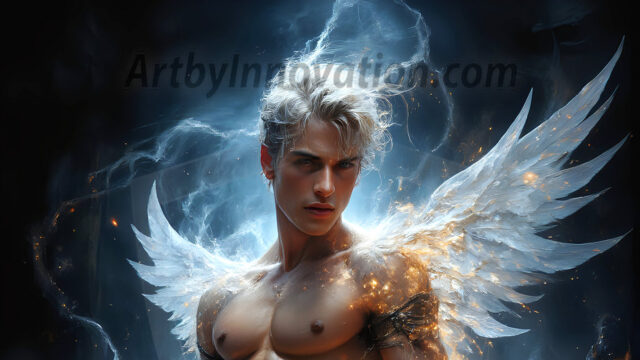 AI male art photos with a fantastical atmosphere. Imagine a Hogwarts School of Witchcraft student, from the Harry Potter series, a handsome, beautiful, and attractive, shirtless young teenage boy, standing firm against a threat. With a detailed Hogwarts castle background, casting a powerful spell, conjuring creatures based on their assigned house crest. From Demonic snakes, powerful lions, fierce badgers, or a murder of Crows. Dementors floating ominously in a cloudy sky, and sparks, shadows, and cinematic lighting, offering an otherworldly vibe.