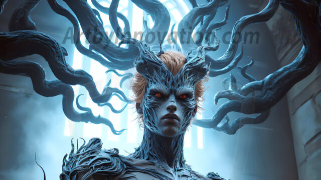 AI male art photos with a fantastical atmosphere. Imagine a Hogwarts School of Witchcraft student, from the Harry Potter series, a handsome, beautiful, and attractive, shirtless young teenage boy, standing firm against a threat. With a detailed Hogwarts castle background, casting a powerful spell, conjuring creatures based on their assigned house crest. From Demonic snakes, powerful lions, fierce badgers, or a murder of Crows. Dementors floating ominously in a cloudy sky, and sparks, shadows, and cinematic lighting, offering an otherworldly vibe.