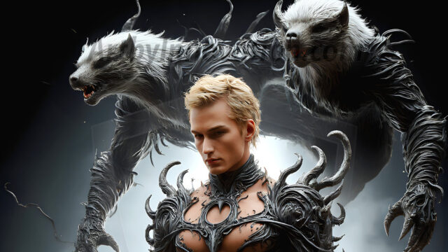 AI male art photos with a fantastical atmosphere. Imagine a Hogwarts School of Witchcraft student, from the Harry Potter series, a handsome, beautiful, and attractive, shirtless young teenage boy, standing firm against a threat. With a detailed Hogwarts castle background, casting a powerful spell, conjuring creatures based on their assigned house crest. From Demonic snakes, powerful lions, fierce badgers, or a murder of Crows. Dementors floating ominously in a cloudy sky, and sparks, shadows, and cinematic lighting, offering an otherworldly vibe.