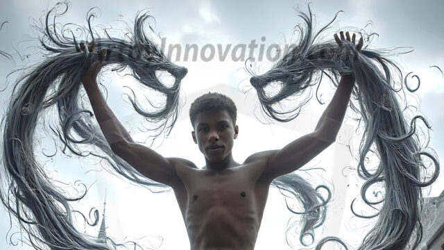 AI male art photos with a fantastical atmosphere. Imagine a Hogwarts School of Witchcraft student, from the Harry Potter series, a handsome, beautiful, and attractive, shirtless young teenage boy, standing firm against a threat. With a detailed Hogwarts castle background, casting a powerful spell, conjuring creatures based on their assigned house crest. From Demonic snakes, powerful lions, fierce badgers, or a murder of Crows. Dementors floating ominously in a cloudy sky, and sparks, shadows, and cinematic lighting, offering an otherworldly vibe.