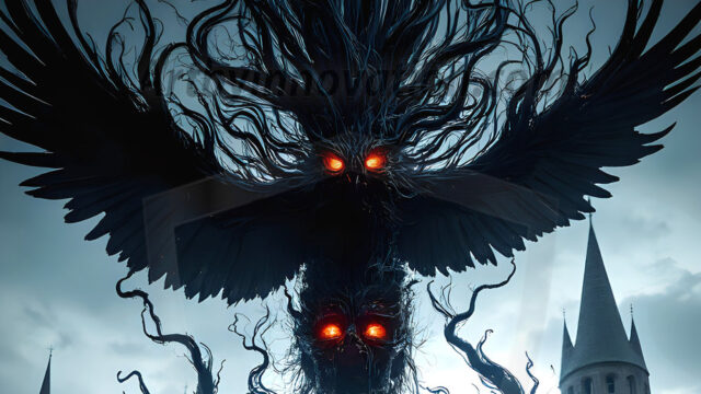 AI male art photos with a fantastical atmosphere. Imagine a Hogwarts School of Witchcraft student, from the Harry Potter series, a handsome, beautiful, and attractive, shirtless young teenage boy, standing firm against a threat. With a detailed Hogwarts castle background, casting a powerful spell, conjuring creatures based on their assigned house crest. From Demonic snakes, powerful lions, fierce badgers, or a murder of Crows. Dementors floating ominously in a cloudy sky, and sparks, shadows, and cinematic lighting, offering an otherworldly vibe.