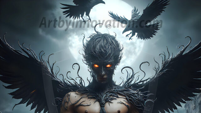 AI male art photos with a fantastical atmosphere. Imagine a Hogwarts School of Witchcraft student, from the Harry Potter series, a handsome, beautiful, and attractive, shirtless young teenage boy, standing firm against a threat. With a detailed Hogwarts castle background, casting a powerful spell, conjuring creatures based on their assigned house crest. From Demonic snakes, powerful lions, fierce badgers, or a murder of Crows. Dementors floating ominously in a cloudy sky, and sparks, shadows, and cinematic lighting, offering an otherworldly vibe.