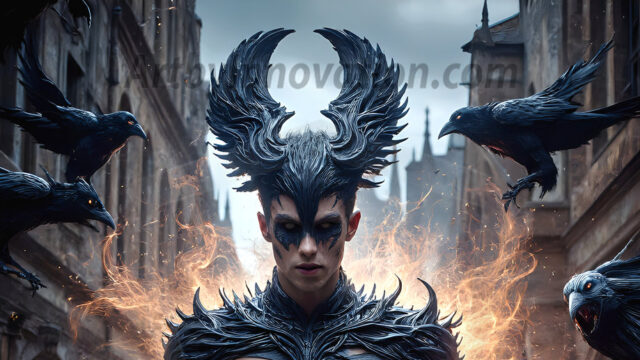 AI male art photos with a fantastical atmosphere. Imagine a Hogwarts School of Witchcraft student, from the Harry Potter series, a handsome, beautiful, and attractive, shirtless young teenage boy, standing firm against a threat. With a detailed Hogwarts castle background, casting a powerful spell, conjuring creatures based on their assigned house crest. From Demonic snakes, powerful lions, fierce badgers, or a murder of Crows. Dementors floating ominously in a cloudy sky, and sparks, shadows, and cinematic lighting, offering an otherworldly vibe.