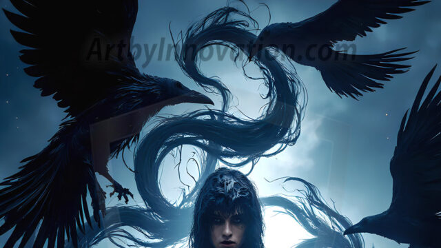 AI male art photos with a fantastical atmosphere. Imagine a Hogwarts School of Witchcraft student, from the Harry Potter series, a handsome, beautiful, and attractive, shirtless young teenage boy, standing firm against a threat. With a detailed Hogwarts castle background, casting a powerful spell, conjuring creatures based on their assigned house crest. From Demonic snakes, powerful lions, fierce badgers, or a murder of Crows. Dementors floating ominously in a cloudy sky, and sparks, shadows, and cinematic lighting, offering an otherworldly vibe.