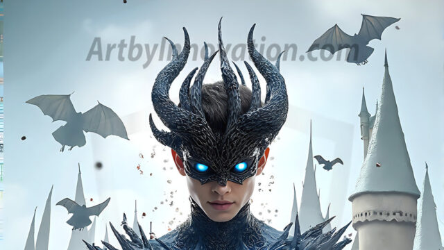 AI male art photos with a fantastical atmosphere. Imagine a Hogwarts School of Witchcraft student, from the Harry Potter series, a handsome, beautiful, and attractive, shirtless young teenage boy, standing firm against a threat. With a detailed Hogwarts castle background, casting a powerful spell, conjuring creatures based on their assigned house crest. From Demonic snakes, powerful lions, fierce badgers, or a murder of Crows. Dementors floating ominously in a cloudy sky, and sparks, shadows, and cinematic lighting, offering an otherworldly vibe.