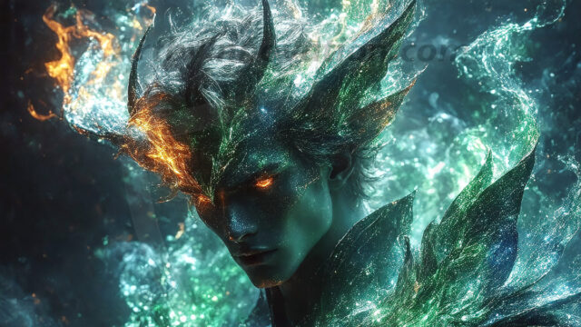 AI-generated abstract art featuring beautiful, handsome, sexy, shirtless, men, boys, lads. Fantasy, elemental mages typically have the ability to manipulate the basic elements, such as fire, water, earth, and air. This can extend to controlling sub-elements like ice, lightning, and sometimes even metal or wood.