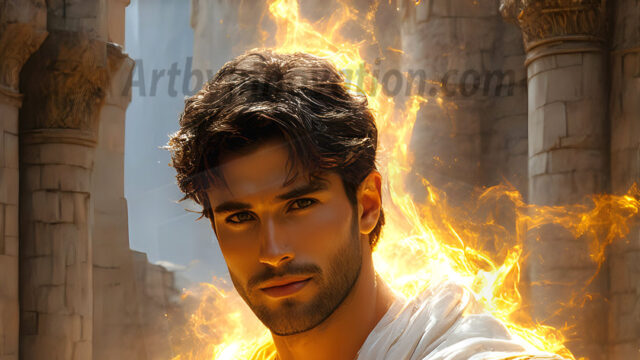 AI-generated abstract art featuring beautiful, handsome, sexy, shirtless, men, boys, lads. Fantasy, elemental mages typically have the ability to manipulate the basic elements, such as fire, water, earth, and air. This can extend to controlling sub-elements like ice, lightning, and sometimes even metal or wood.