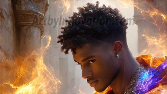 AI-generated abstract art featuring beautiful, handsome, sexy, shirtless, men, boys, lads. Fantasy, elemental mages typically have the ability to manipulate the basic elements, such as fire, water, earth, and air. This can extend to controlling sub-elements like ice, lightning, and sometimes even metal or wood.