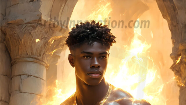 AI-generated abstract art featuring beautiful, handsome, sexy, shirtless, men, boys, lads. Fantasy, elemental mages typically have the ability to manipulate the basic elements, such as fire, water, earth, and air. This can extend to controlling sub-elements like ice, lightning, and sometimes even metal or wood.