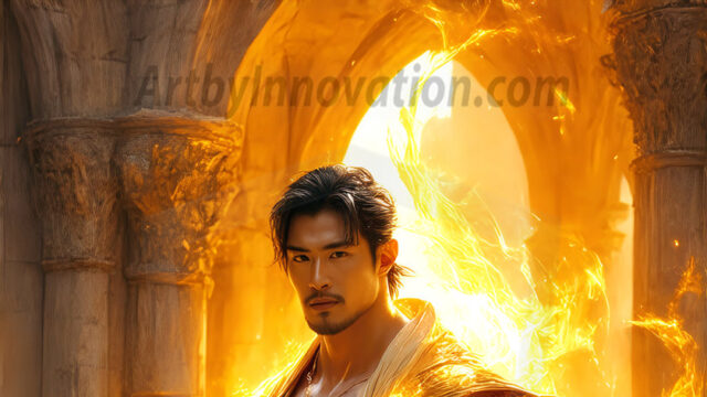 AI-generated abstract art featuring beautiful, handsome, sexy, shirtless, men, boys, lads. Fantasy, elemental mages typically have the ability to manipulate the basic elements, such as fire, water, earth, and air. This can extend to controlling sub-elements like ice, lightning, and sometimes even metal or wood.