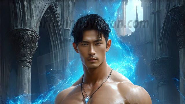 AI-generated abstract art featuring beautiful, handsome, sexy, shirtless, men, boys, lads. Fantasy, elemental mages typically have the ability to manipulate the basic elements, such as fire, water, earth, and air. This can extend to controlling sub-elements like ice, lightning, and sometimes even metal or wood.