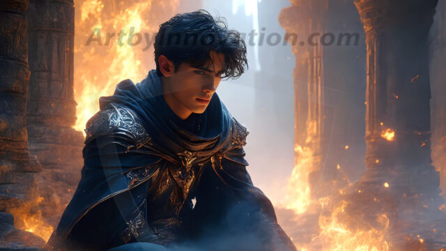 AI-generated abstract art featuring beautiful, handsome, sexy, shirtless, men, boys, lads. Fantasy, elemental mages typically have the ability to manipulate the basic elements, such as fire, water, earth, and air. This can extend to controlling sub-elements like ice, lightning, and sometimes even metal or wood.