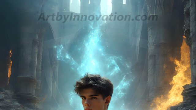 AI-generated abstract art featuring beautiful, handsome, sexy, shirtless, men, boys, lads. Fantasy, elemental mages typically have the ability to manipulate the basic elements, such as fire, water, earth, and air. This can extend to controlling sub-elements like ice, lightning, and sometimes even metal or wood.