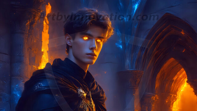 AI-generated abstract art featuring beautiful, handsome, sexy, shirtless, men, boys, lads. Fantasy, elemental mages typically have the ability to manipulate the basic elements, such as fire, water, earth, and air. This can extend to controlling sub-elements like ice, lightning, and sometimes even metal or wood.