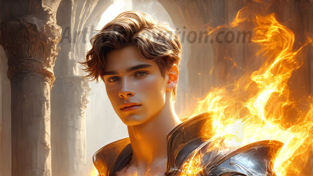 AI-generated abstract art featuring beautiful, handsome, sexy, shirtless, men, boys, lads. Fantasy, elemental mages typically have the ability to manipulate the basic elements, such as fire, water, earth, and air. This can extend to controlling sub-elements like ice, lightning, and sometimes even metal or wood.