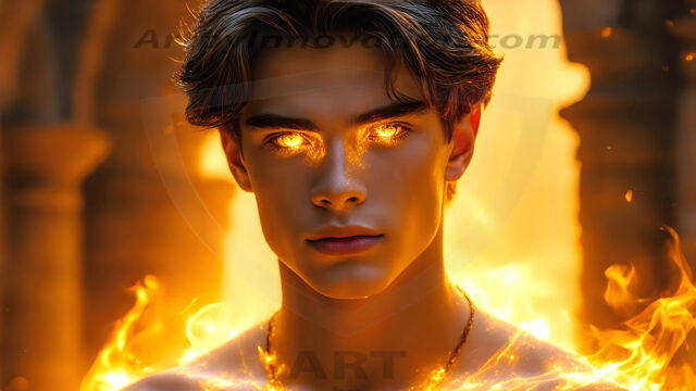 AI-generated abstract art featuring beautiful, handsome, sexy, shirtless, men, boys, lads. Fantasy, elemental mages typically have the ability to manipulate the basic elements, such as fire, water, earth, and air. This can extend to controlling sub-elements like ice, lightning, and sometimes even metal or wood.