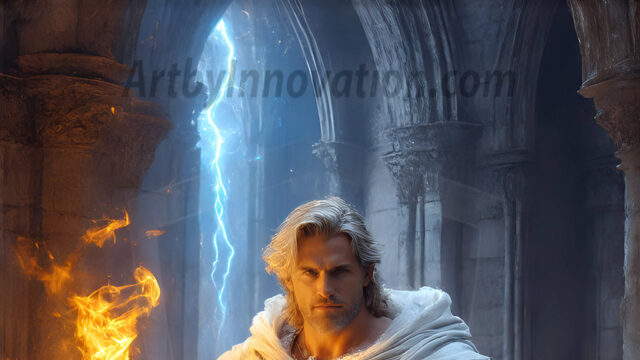 AI-generated abstract art featuring beautiful, handsome, sexy, shirtless, men, boys, lads. Fantasy, elemental mages typically have the ability to manipulate the basic elements, such as fire, water, earth, and air. This can extend to controlling sub-elements like ice, lightning, and sometimes even metal or wood.