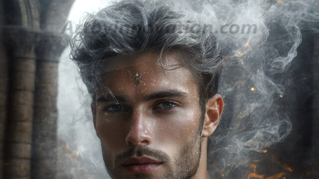 AI-generated abstract art featuring beautiful, handsome, sexy, shirtless, men, boys, lads. Fantasy, elemental mages typically have the ability to manipulate the basic elements, such as fire, water, earth, and air. This can extend to controlling sub-elements like ice, lightning, and sometimes even metal or wood.