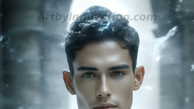 AI-generated abstract art featuring beautiful, handsome, sexy, shirtless, men, boys, lads. Fantasy, elemental mages typically have the ability to manipulate the basic elements, such as fire, water, earth, and air. This can extend to controlling sub-elements like ice, lightning, and sometimes even metal or wood.