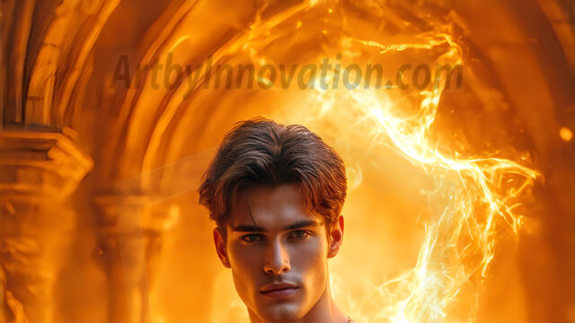 AI-generated abstract art featuring beautiful, handsome, sexy, shirtless, men, boys, lads. Fantasy, elemental mages typically have the ability to manipulate the basic elements, such as fire, water, earth, and air. This can extend to controlling sub-elements like ice, lightning, and sometimes even metal or wood.