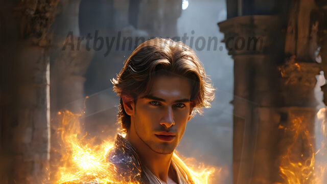 AI-generated abstract art featuring beautiful, handsome, sexy, shirtless, men, boys, lads. Fantasy, elemental mages typically have the ability to manipulate the basic elements, such as fire, water, earth, and air. This can extend to controlling sub-elements like ice, lightning, and sometimes even metal or wood.