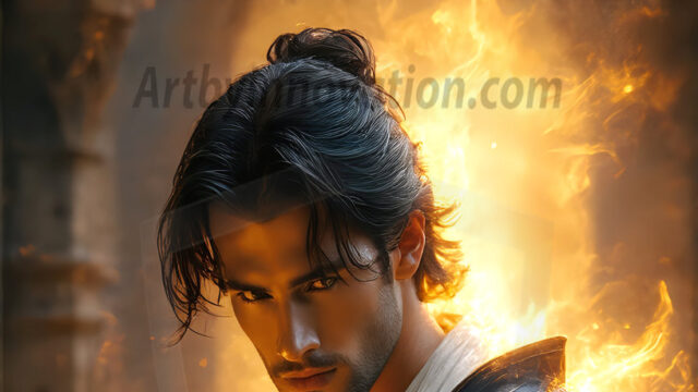 AI-generated abstract art featuring beautiful, handsome, sexy, shirtless, men, boys, lads. Fantasy, elemental mages typically have the ability to manipulate the basic elements, such as fire, water, earth, and air. This can extend to controlling sub-elements like ice, lightning, and sometimes even metal or wood.