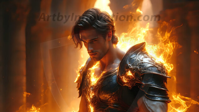 AI-generated abstract art featuring beautiful, handsome, sexy, shirtless, men, boys, lads. Fantasy, elemental mages typically have the ability to manipulate the basic elements, such as fire, water, earth, and air. This can extend to controlling sub-elements like ice, lightning, and sometimes even metal or wood.