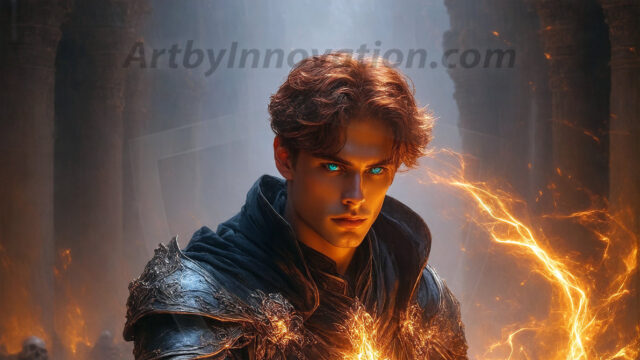 AI-generated abstract art featuring beautiful, handsome, sexy, shirtless, men, boys, lads. Fantasy, elemental mages typically have the ability to manipulate the basic elements, such as fire, water, earth, and air. This can extend to controlling sub-elements like ice, lightning, and sometimes even metal or wood.