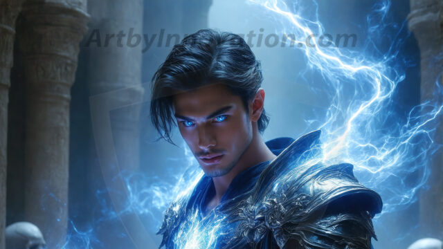 AI-generated abstract art featuring beautiful, handsome, sexy, shirtless, men, boys, lads. Fantasy, elemental mages typically have the ability to manipulate the basic elements, such as fire, water, earth, and air. This can extend to controlling sub-elements like ice, lightning, and sometimes even metal or wood.