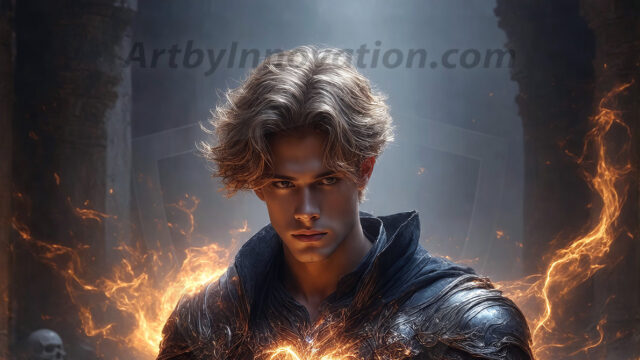 AI-generated abstract art featuring beautiful, handsome, sexy, shirtless, men, boys, lads. Fantasy, elemental mages typically have the ability to manipulate the basic elements, such as fire, water, earth, and air. This can extend to controlling sub-elements like ice, lightning, and sometimes even metal or wood.