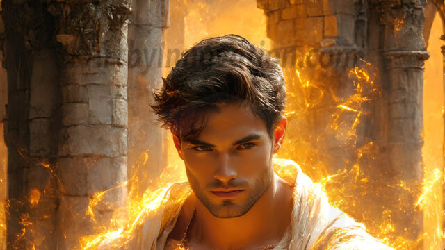 AI-generated abstract art featuring beautiful, handsome, sexy, shirtless, men, boys, lads. Fantasy, elemental mages typically have the ability to manipulate the basic elements, such as fire, water, earth, and air. This can extend to controlling sub-elements like ice, lightning, and sometimes even metal or wood.