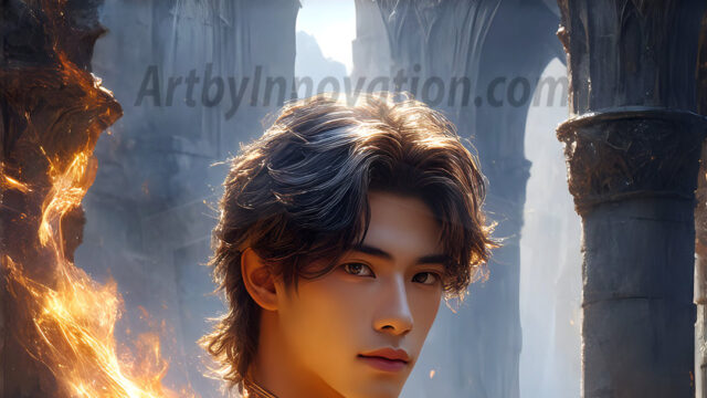 AI-generated abstract art featuring beautiful, handsome, sexy, shirtless, men, boys, lads. Fantasy, elemental mages typically have the ability to manipulate the basic elements, such as fire, water, earth, and air. This can extend to controlling sub-elements like ice, lightning, and sometimes even metal or wood.