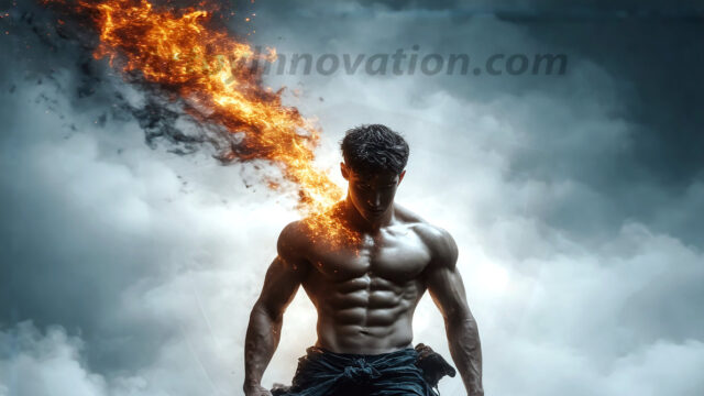 AI-generated abstract art featuring beautiful, handsome, sexy, shirtless, men, boys, lads. Fantasy, elemental mages typically have the ability to manipulate the basic elements, such as fire, water, earth, and air. This can extend to controlling sub-elements like ice, lightning, and sometimes even metal or wood.