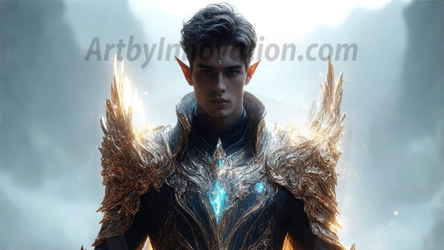 AI-generated abstract art featuring beautiful, handsome, sexy, shirtless, men, boys, lads. Fantasy, elemental mages typically have the ability to manipulate the basic elements, such as fire, water, earth, and air. This can extend to controlling sub-elements like ice, lightning, and sometimes even metal or wood.