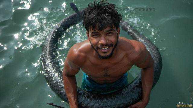 Mermen, The Warriors of the Sea - Male Fantasy Art, brought to life through AI.