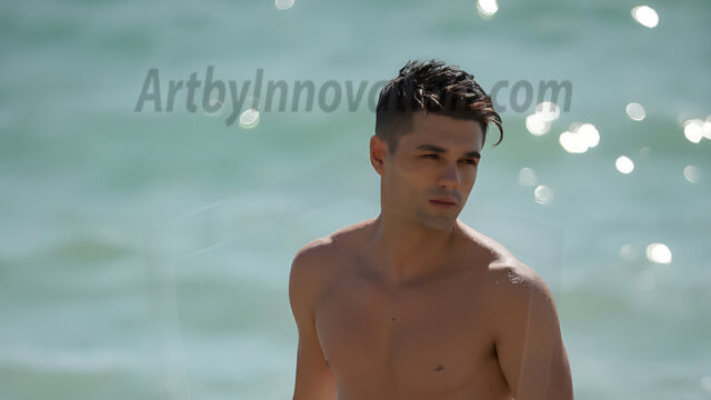 AI-generated HD photos featuring Mermen, The Warriors of the Sea. A collection of over 1,000 AI generated photo images of Mermen Warriors. Shirtless men from all age groups, with slim builds to hot and sexy, muscular body types, and from teenaged boys, to young men, to the handsome Elders. Merman warriors rising from a whirlpool, with a trident in hand, set against a stormy backdrop with dramatic lighting. Vibrant coral reefs, with detailed underwater scenes, highly realistic, with obsidian scales, that shimmer in the sunlight.