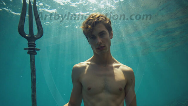 AI-generated HD photos featuring Mermen, The Warriors of the Sea. A collection of over 1,000 AI generated photo images of Mermen Warriors. Shirtless men from all age groups, with slim builds to hot and sexy, muscular body types, and from teenaged boys, to young men, to the handsome Elders. Merman warriors rising from a whirlpool, with a trident in hand, set against a stormy backdrop with dramatic lighting. Vibrant coral reefs, with detailed underwater scenes, highly realistic, with obsidian scales, that shimmer in the sunlight.