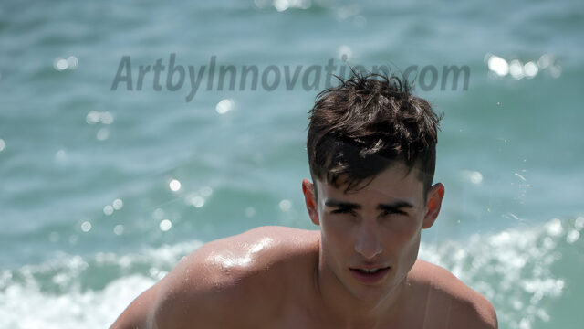 AI-generated HD photos featuring Mermen, The Warriors of the Sea. A collection of over 1,000 AI generated photo images of Mermen Warriors. Shirtless men from all age groups, with slim builds to hot and sexy, muscular body types, and from teenaged boys, to young men, to the handsome Elders. Merman warriors rising from a whirlpool, with a trident in hand, set against a stormy backdrop with dramatic lighting. Vibrant coral reefs, with detailed underwater scenes, highly realistic, with obsidian scales, that shimmer in the sunlight.