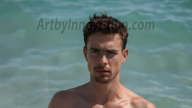 AI-generated HD photos featuring Mermen, The Warriors of the Sea. A collection of over 1,000 AI generated photo images of Mermen Warriors. Shirtless men from all age groups, with slim builds to hot and sexy, muscular body types, and from teenaged boys, to young men, to the handsome Elders. Merman warriors rising from a whirlpool, with a trident in hand, set against a stormy backdrop with dramatic lighting. Vibrant coral reefs, with detailed underwater scenes, highly realistic, with obsidian scales, that shimmer in the sunlight.