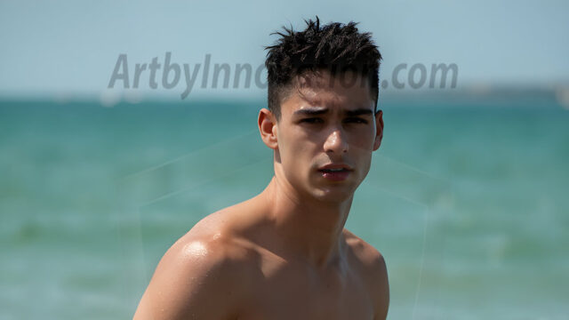 AI-generated HD photos featuring Mermen, The Warriors of the Sea. A collection of over 1,000 AI generated photo images of Mermen Warriors. Shirtless men from all age groups, with slim builds to hot and sexy, muscular body types, and from teenaged boys, to young men, to the handsome Elders. Merman warriors rising from a whirlpool, with a trident in hand, set against a stormy backdrop with dramatic lighting. Vibrant coral reefs, with detailed underwater scenes, highly realistic, with obsidian scales, that shimmer in the sunlight.