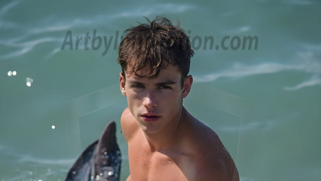 AI-generated HD photos featuring Mermen, The Warriors of the Sea. A collection of over 1,000 AI generated photo images of Mermen Warriors. Shirtless men from all age groups, with slim builds to hot and sexy, muscular body types, and from teenaged boys, to young men, to the handsome Elders. Merman warriors rising from a whirlpool, with a trident in hand, set against a stormy backdrop with dramatic lighting. Vibrant coral reefs, with detailed underwater scenes, highly realistic, with obsidian scales, that shimmer in the sunlight.