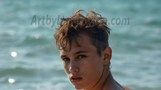 AI-generated HD photos featuring Mermen, The Warriors of the Sea. A collection of over 1,000 AI generated photo images of Mermen Warriors. Shirtless men from all age groups, with slim builds to hot and sexy, muscular body types, and from teenaged boys, to young men, to the handsome Elders. Merman warriors rising from a whirlpool, with a trident in hand, set against a stormy backdrop with dramatic lighting. Vibrant coral reefs, with detailed underwater scenes, highly realistic, with obsidian scales, that shimmer in the sunlight.