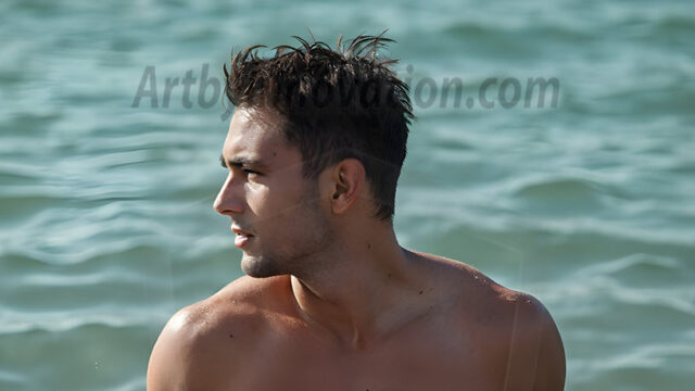 AI-generated HD photos featuring Mermen, The Warriors of the Sea. A collection of over 1,000 AI generated photo images of Mermen Warriors. Shirtless men from all age groups, with slim builds to hot and sexy, muscular body types, and from teenaged boys, to young men, to the handsome Elders. Merman warriors rising from a whirlpool, with a trident in hand, set against a stormy backdrop with dramatic lighting. Vibrant coral reefs, with detailed underwater scenes, highly realistic, with obsidian scales, that shimmer in the sunlight.