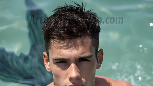 AI-generated HD photos featuring Mermen, The Warriors of the Sea. A collection of over 1,000 AI generated photo images of Mermen Warriors. Shirtless men from all age groups, with slim builds to hot and sexy, muscular body types, and from teenaged boys, to young men, to the handsome Elders. Merman warriors rising from a whirlpool, with a trident in hand, set against a stormy backdrop with dramatic lighting. Vibrant coral reefs, with detailed underwater scenes, highly realistic, with obsidian scales, that shimmer in the sunlight.