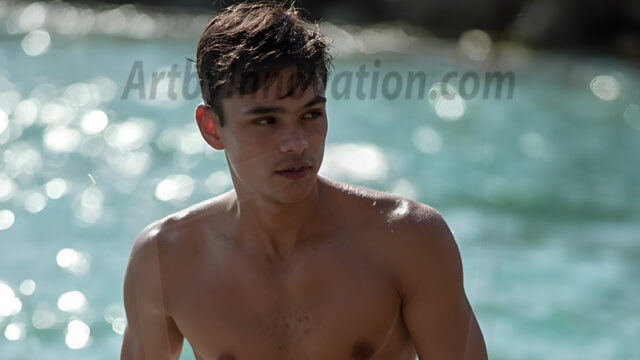 AI-generated HD photos featuring Mermen, The Warriors of the Sea. A collection of over 1,000 AI generated photo images of Mermen Warriors. Shirtless men from all age groups, with slim builds to hot and sexy, muscular body types, and from teenaged boys, to young men, to the handsome Elders. Merman warriors rising from a whirlpool, with a trident in hand, set against a stormy backdrop with dramatic lighting. Vibrant coral reefs, with detailed underwater scenes, highly realistic, with obsidian scales, that shimmer in the sunlight.