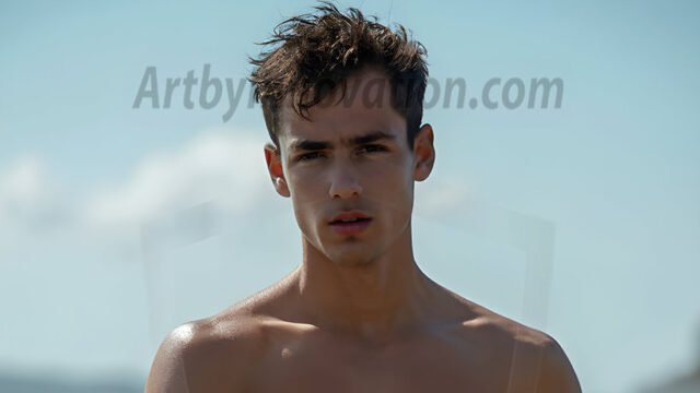 AI-generated HD photos featuring Mermen, The Warriors of the Sea. A collection of over 1,000 AI generated photo images of Mermen Warriors. Shirtless men from all age groups, with slim builds to hot and sexy, muscular body types, and from teenaged boys, to young men, to the handsome Elders. Merman warriors rising from a whirlpool, with a trident in hand, set against a stormy backdrop with dramatic lighting. Vibrant coral reefs, with detailed underwater scenes, highly realistic, with obsidian scales, that shimmer in the sunlight.