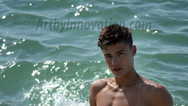 AI-generated HD photos featuring Mermen, The Warriors of the Sea. A collection of over 1,000 AI generated photo images of Mermen Warriors. Shirtless men from all age groups, with slim builds to hot and sexy, muscular body types, and from teenaged boys, to young men, to the handsome Elders. Merman warriors rising from a whirlpool, with a trident in hand, set against a stormy backdrop with dramatic lighting. Vibrant coral reefs, with detailed underwater scenes, highly realistic, with obsidian scales, that shimmer in the sunlight.